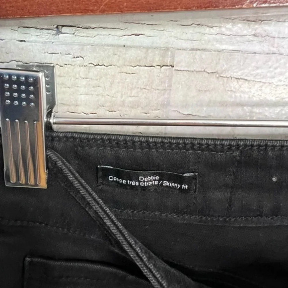 Frank + Oak Debbie skinny jean NWT black size 27 - Picture 5 of 10